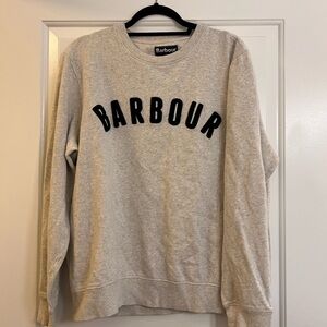 Barbour Men's Crew Neck Sweatshirt - Grey, X-Large
